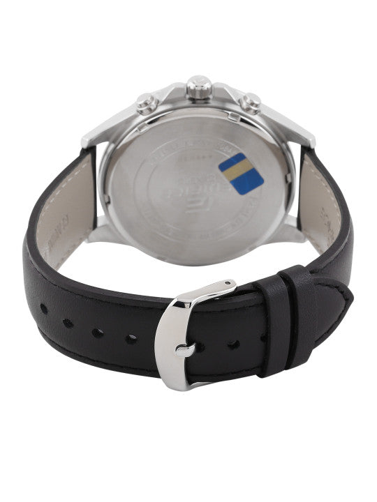 Edifice Men Black Dial Chronograph Watch EFV-500L-1AVUDF - EX319