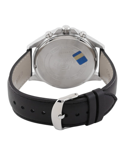 Edifice Men Black Dial Chronograph Watch EFV-500L-1AVUDF - EX319