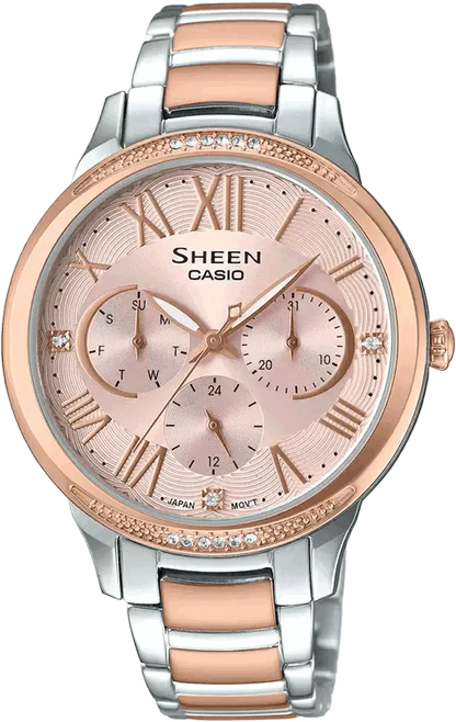 Casio Sheen SHE-3058SPG-4AUDR (SX204) Rose Gold Women's Watch
