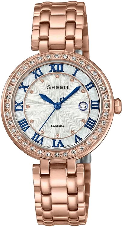 Casio Sheen SHE-4034PG-7AUDR (SX248) Rose Gold Women's Watch
