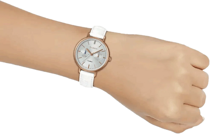 Casio Sheen SHE-3054PGL-7AUDR (SX197) Leather Strap Women's Watch