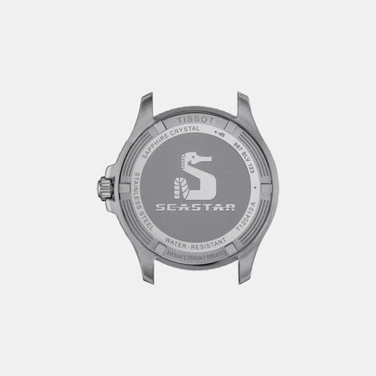 Tissot Seastar 1000 Men Quartz Black Analog Stainless Steel Watch T1204102205100