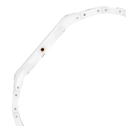 Titan Edge Ceramic Quartz in Arctic White Dial Watch for Men nt1696qc04