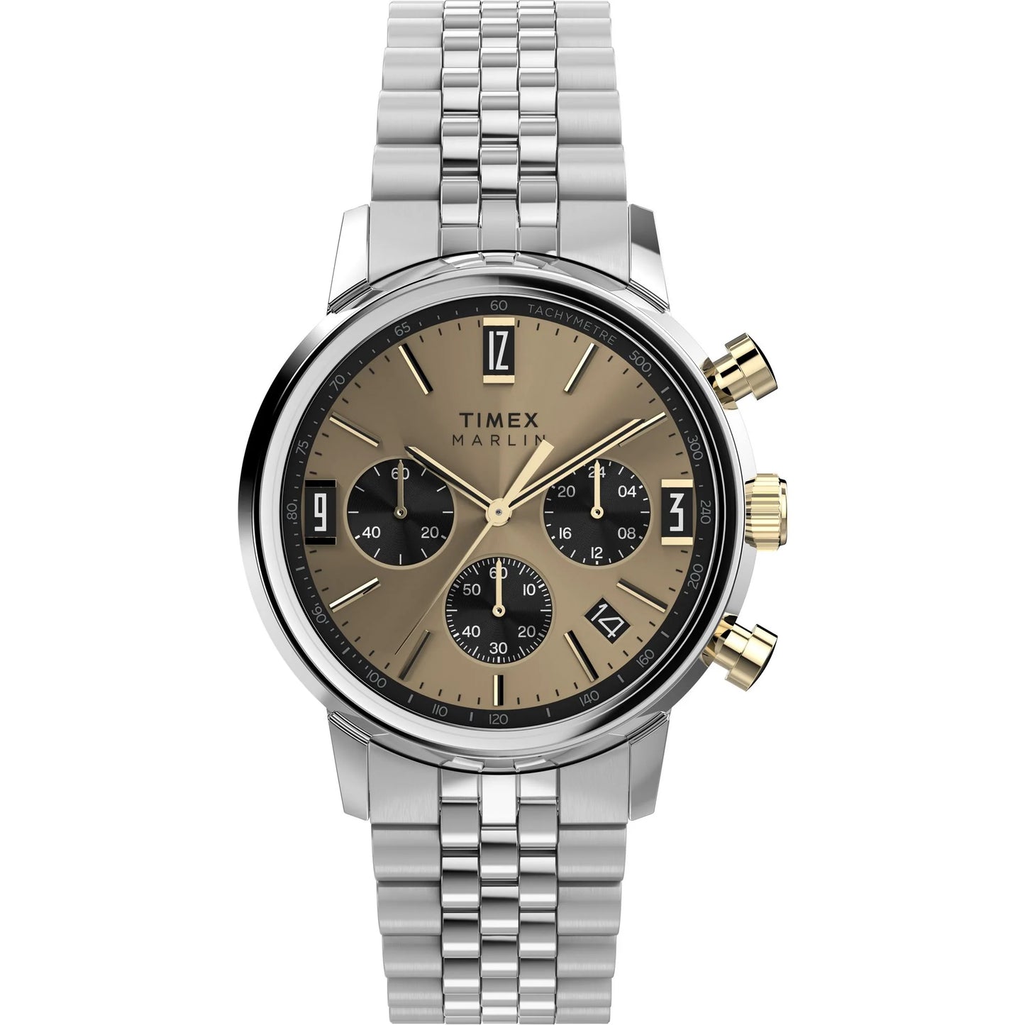TIMEX Marlin Champagne Round Dial Analog Men's Watch - TWEG26713