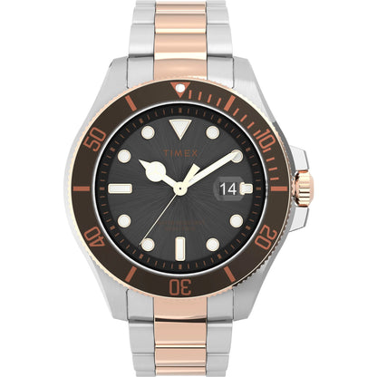 TIMEX Trend Harborside Coast Black Round Dial Analog Men's Watch - TWEG27002