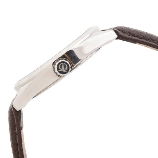 Titan Men's Timeless Charm: Men's Analog Watch with Black Dial and Brown Leather Strap nl1729sl02
