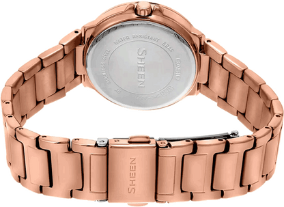Casio Sheen SHE-3805PG-9AUDR (SX135) Rose Gold Women's Watch