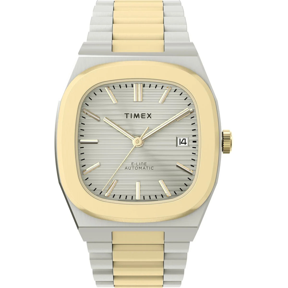Timex Square 38mm Silver Dial Analog Men Watch - TW6A00600UJ