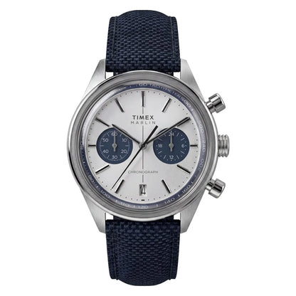 Timex Marlin Round 40mm Silver Dial Analog Men Watch - TW2Y89900UJ