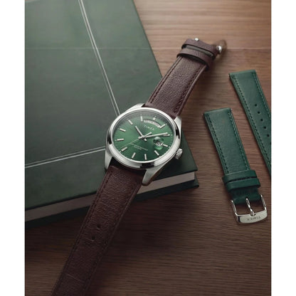 Timex Round 41mm Green Dial Analog Men Watch - TWG068800UJ
