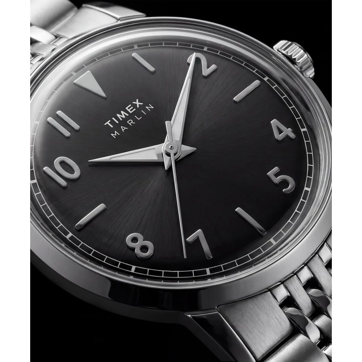 Timex Marlin Round 34mm Black Dial Analog Unisex Watch - TW6A04200UJ