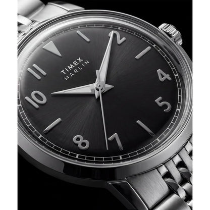 Timex Marlin Round 34mm Black Dial Analog Unisex Watch - TW6A04200UJ