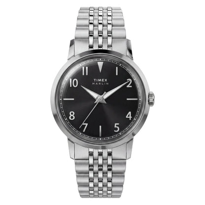 Timex Marlin Round 34mm Black Dial Analog Unisex Watch - TW6A04200UJ