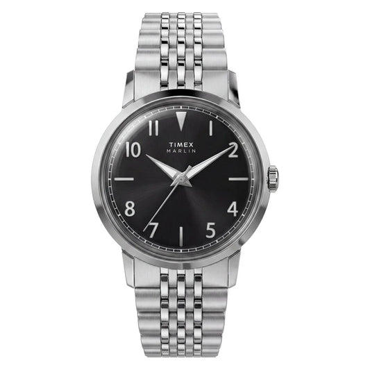 Timex Marlin Round 34mm Black Dial Analog Unisex Watch - TW6A04200UJ