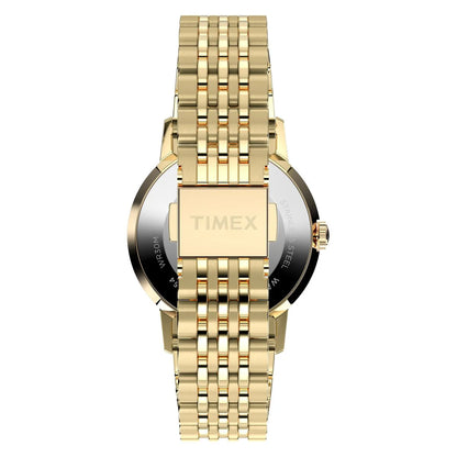 Timex Marlin Round 34mm Champagne Dial Analog Unisex Watch - TW6A04000UJ