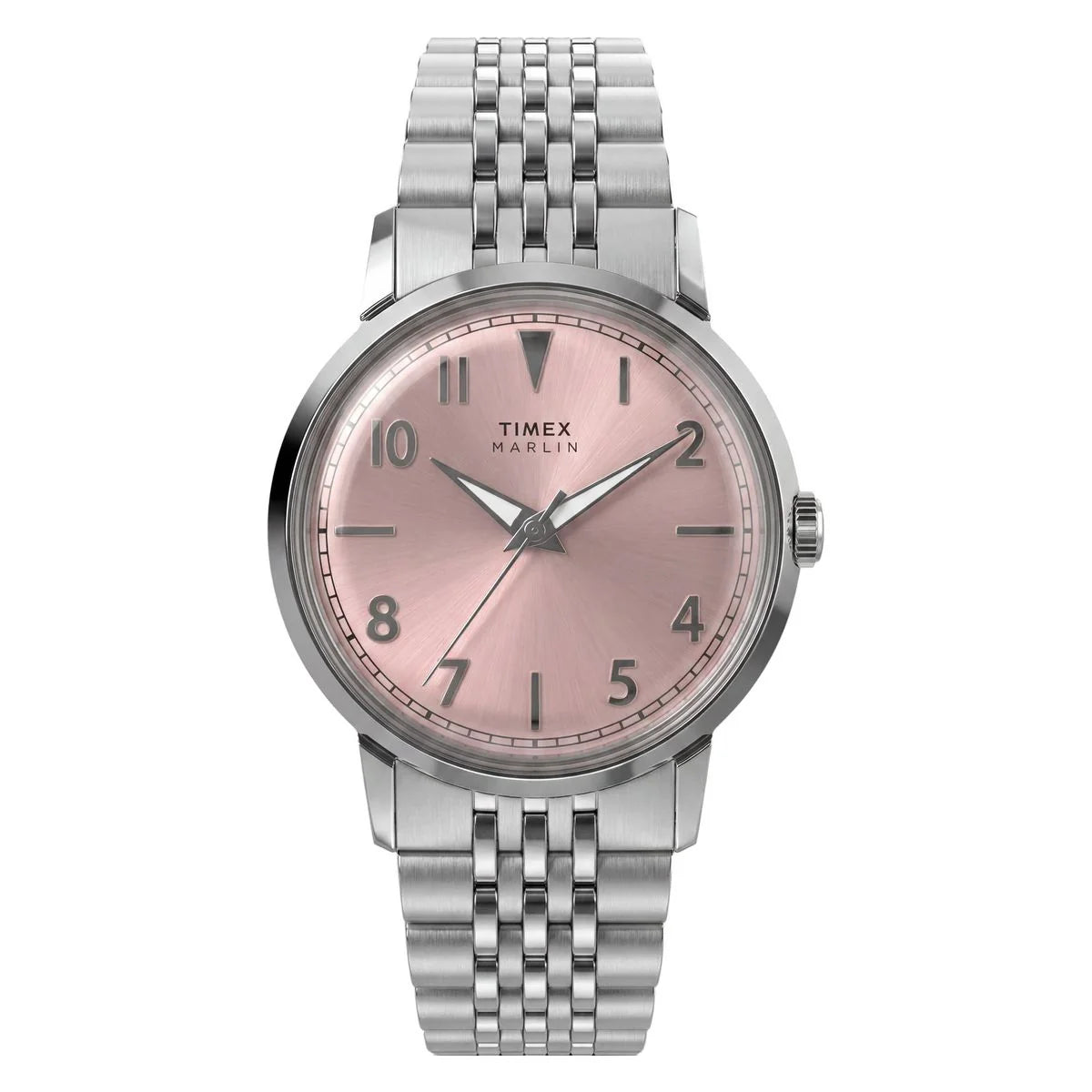 Timex Marlin Round 34mm Pink Dial Analog Unisex Watch - TW6A03900UJ