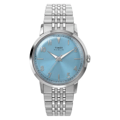 Timex Marlin Round 34mm Blue Dial Analog Unisex Watch - TW6A03800UJ