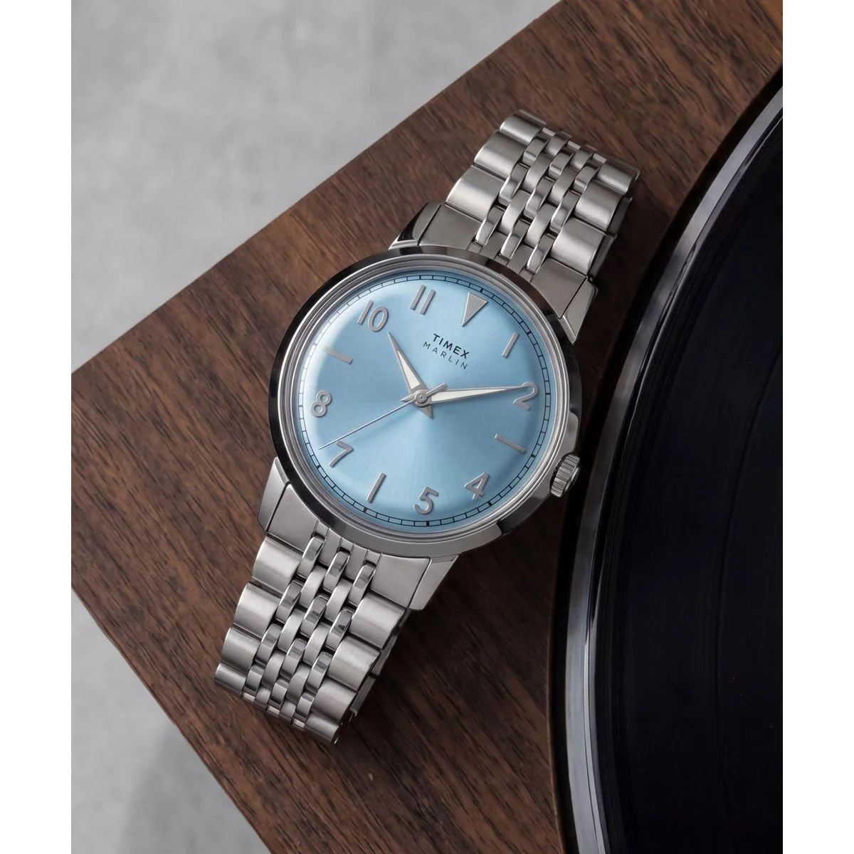 Timex Marlin Round 34mm Blue Dial Analog Unisex Watch - TW6A03800UJ