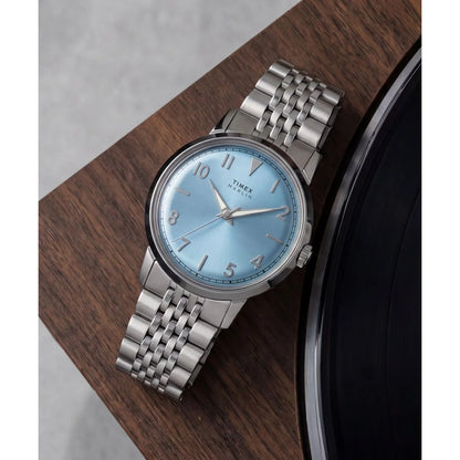 Timex Marlin Round 34mm Blue Dial Analog Unisex Watch - TW6A03800UJ