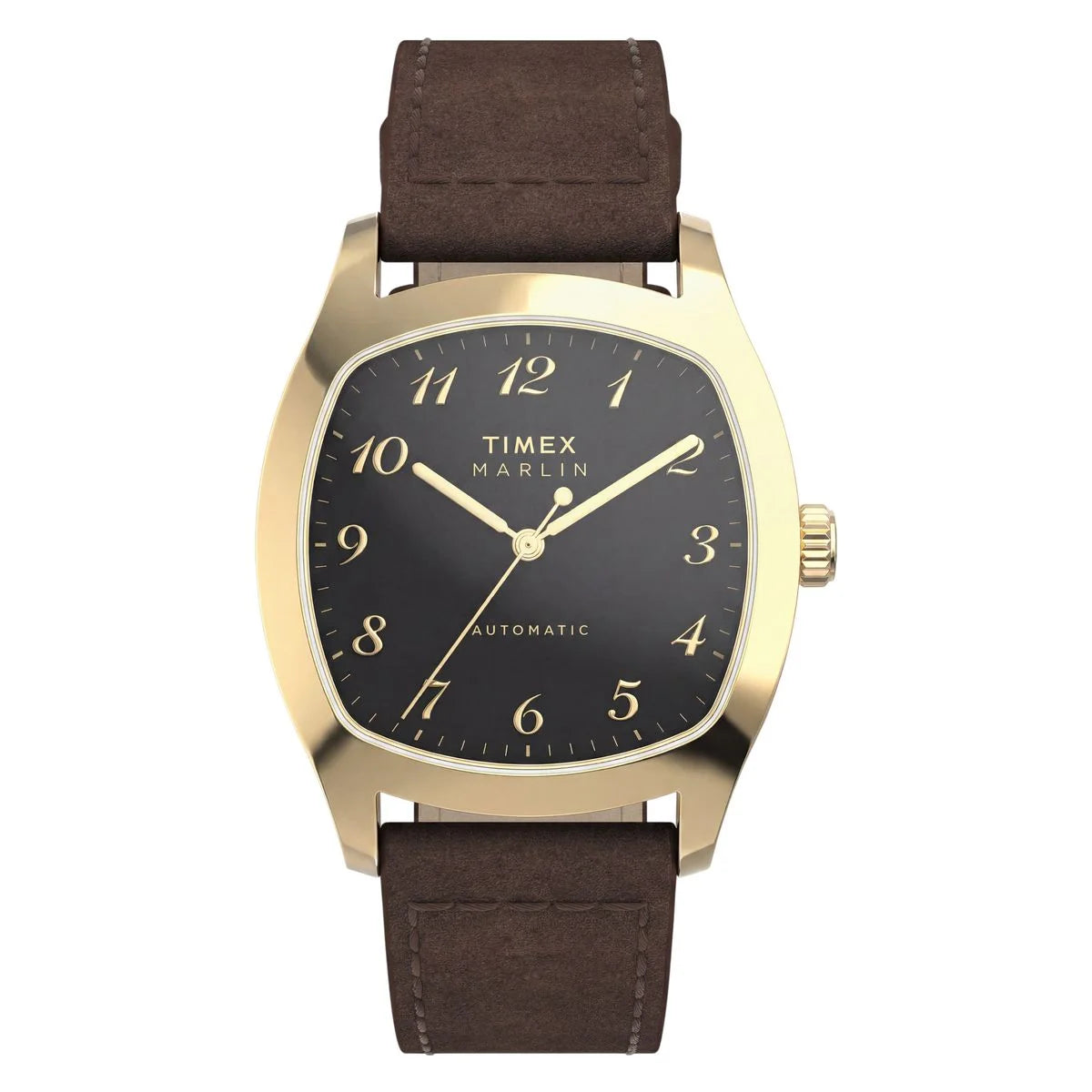 Timex Marlin Tonneau 36mm Black Dial Mechanical Automatic Men Watch - TW2Y84500IK