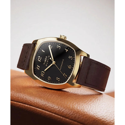 Timex Marlin Tonneau 36mm Black Dial Mechanical Automatic Men Watch - TW2Y84500IK