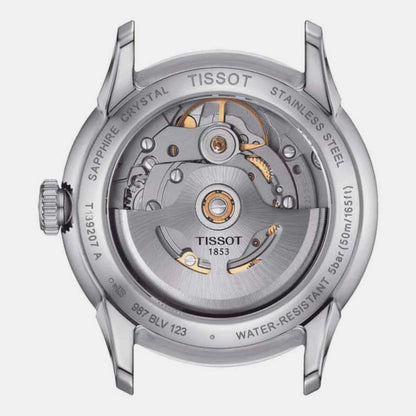 Tissot Chemin Des Tourelles Women Automatic Blue Dial Analog Stainless steel Watch T1392071104800