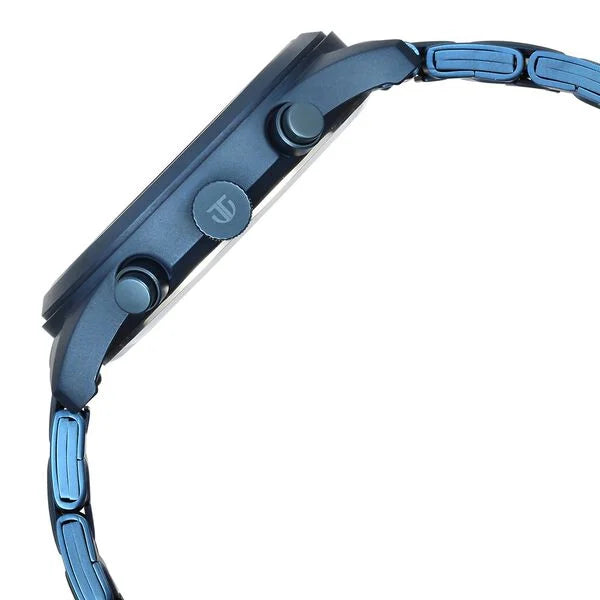 Titan Neo Splash Multifunction Blue Dial Blue Stainless Steel Strap Watch For Men nu1805qm07