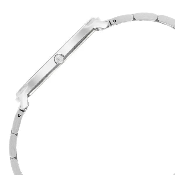 Titan Edge Metal Silver Dial Stainless Steel Strap Watch for Men NU1843SM02