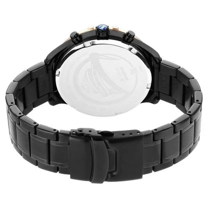 Titan Maritime Anthracite Dial Quartz Multifunction Stainless Steel Strap watch for Men nu1873km01