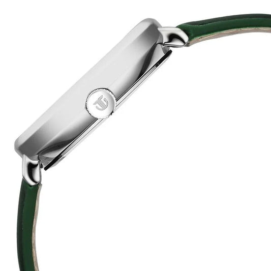 Titan Neo Curve Quartz Analog with Date Green Dial Stainless Steel Strap Watch For Men nu1885sl04