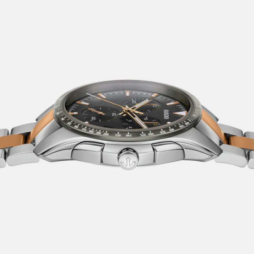 Rado HyperChrome Men Quartz Black Dial Chronograph Stainless Steel Watch R32259173