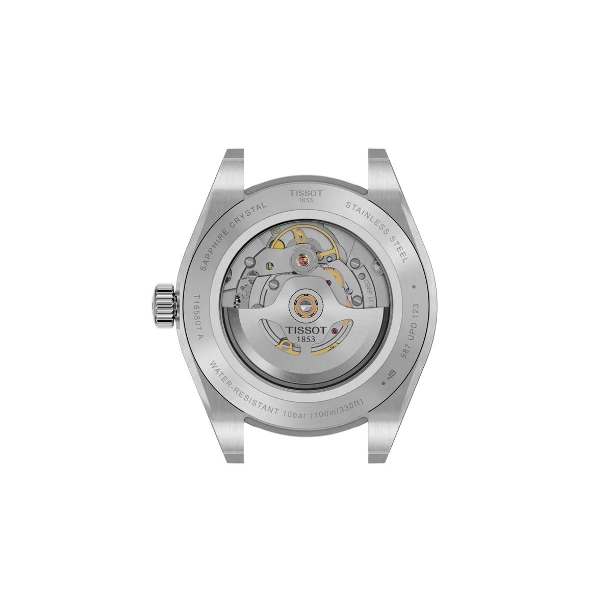 Tissot Gentleman 38mm Automatic Mens Watch T165.807.11.091.00