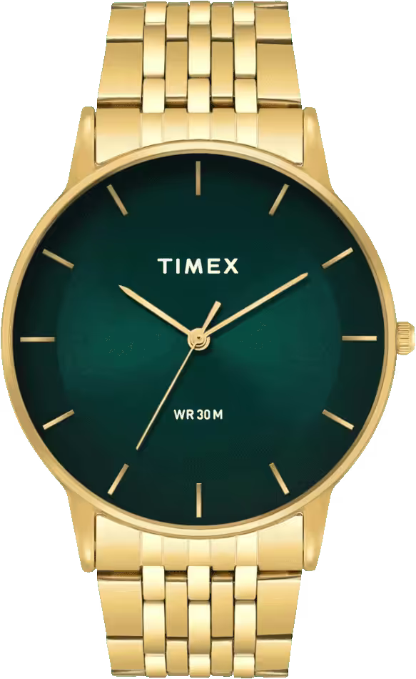 TIMEX Trendline Round 42mm Green Dial Analog Watch  - For Men TWTG12004