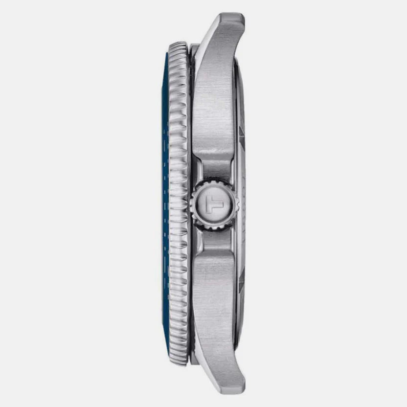 Tissot Seastar 1000 Men Quartz Blue Dial Analog Stainless steel Watch T1204101104100