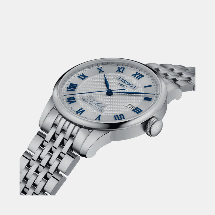 Tissot Le Locle 20th Anniversary Men Automatic Silver Dial Analog Stainless Steel Watch T0064071103303