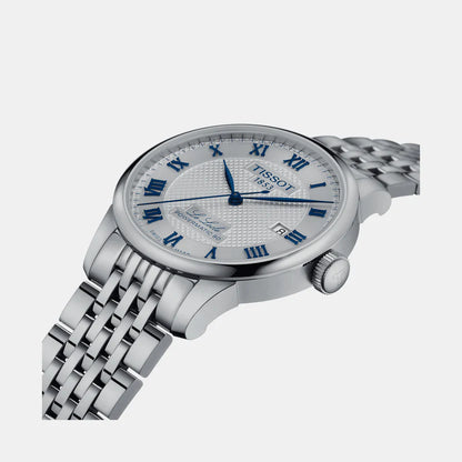 Tissot Le Locle 20th Anniversary Men Automatic Silver Dial Analog Stainless Steel Watch T0064071103303