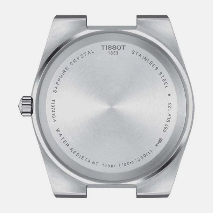 Tissot PRX Men Quartz Light Green Dial Analog Stainless Steel Watch T1374101109101