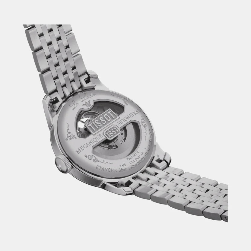 Tissot Le Locle 20th Anniversary Men Automatic Silver Dial Analog Stainless Steel Watch T0064071103303