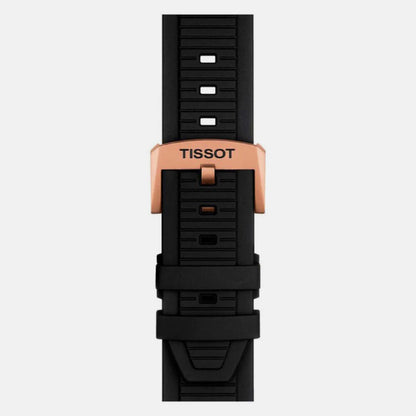 Tissot T-Race Men Quartz Black Dial Chronograph Silicone Watch T1414173705100
