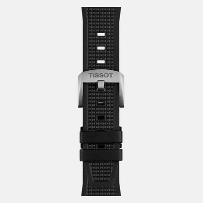 Tissot PRX Men Quartz Black Dial Analog Rubber Watch T1374101705100