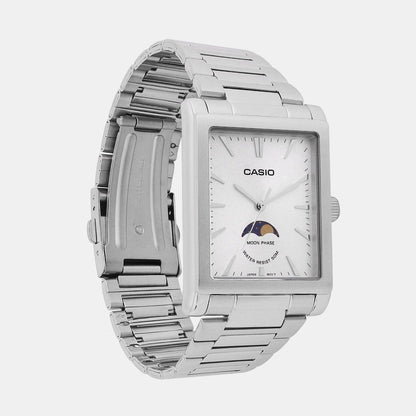 Enticer Men Quartz White Dial Analog Stainless Steel Watch A2171