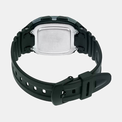 Casio Youth Men Quartz Black Dial Digital Resin Watch D054