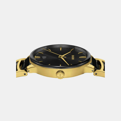 Rado Centrix Unisex Quartz Black Dial Chronograph Ceramic Watch R30022152
