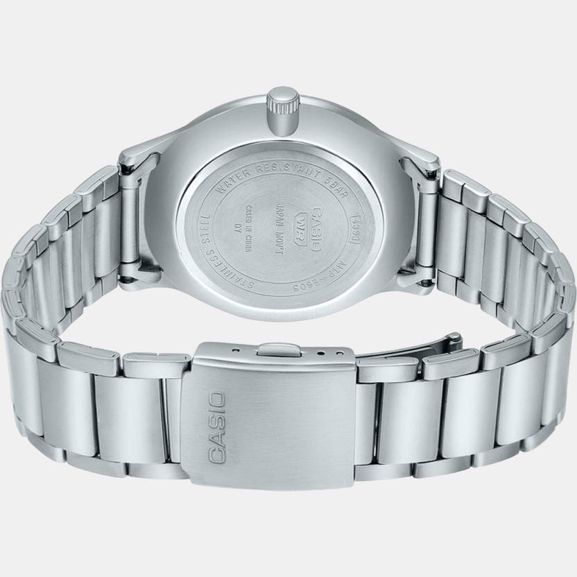 Enticer Men Quartz Blue Dial Analog Stainless Steel Watch A2110
