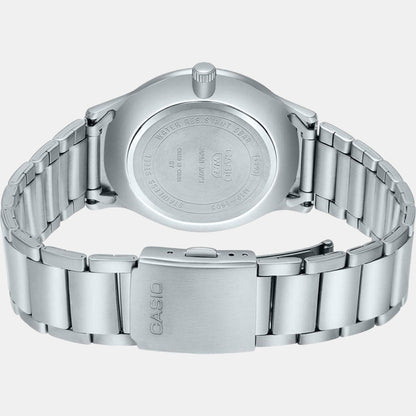 Enticer Men Quartz Blue Dial Analog Stainless Steel Watch A2110