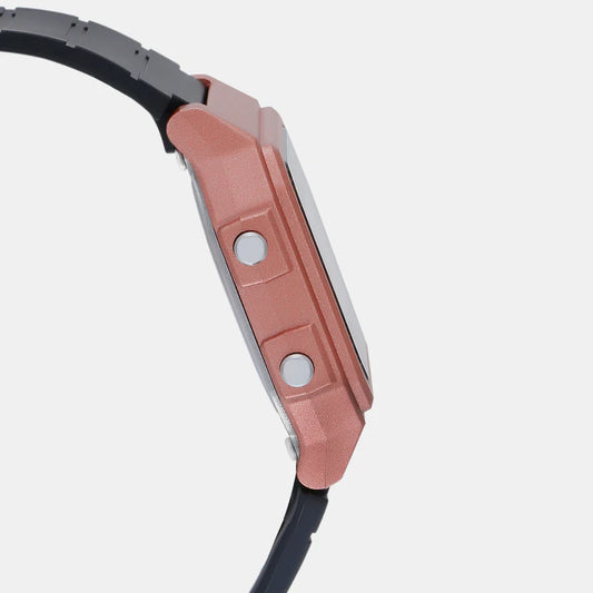 Casio Youth Unisex Quartz Rose Gold Dial Digital Resin Watch I113