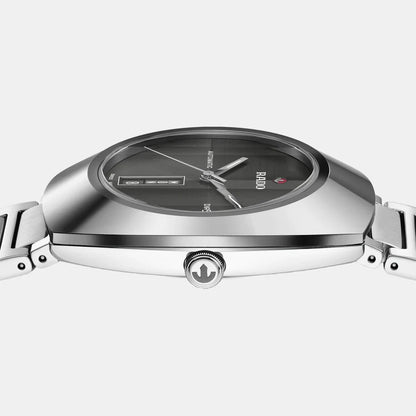 Rado Diastar Unisex Automatic Grey Dial Analog Stainless Steel Watch R12160103