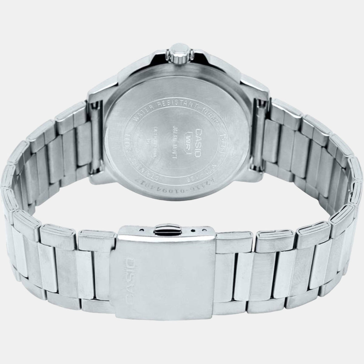 Enticer Men Quartz Black Dial Analog Stainless Steel Watch A2117