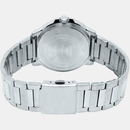 Enticer Men Quartz Black Dial Analog Stainless Steel Watch A2117