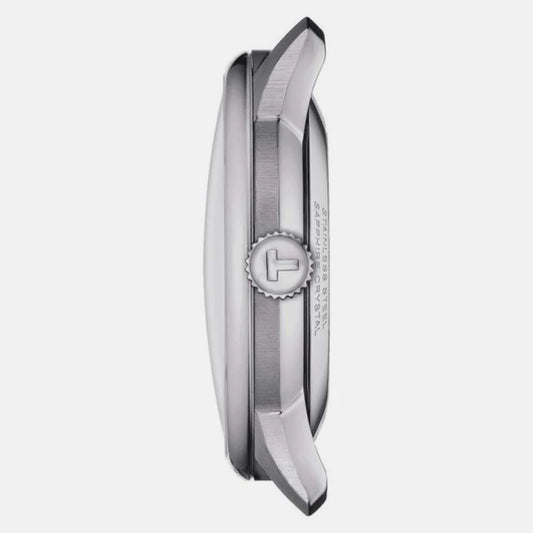 Tissot Chemin Des Tourelles Men Automatic Grey Dial Analog Stainless steel Watch T1398071106100